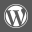 WordPress icon designed by Dan Leech